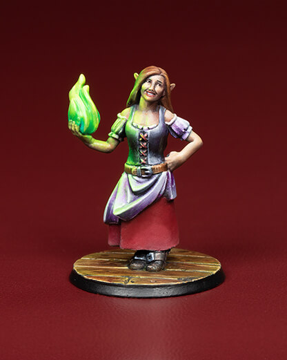 Preview of a HeroForge mini
